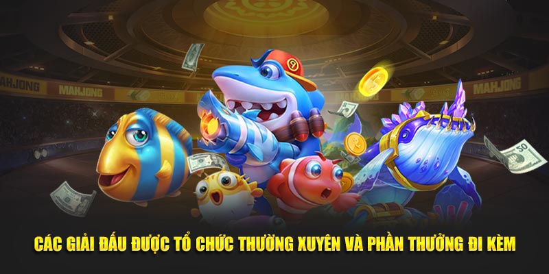 Các giải đấu thường xuyên được tổ chức và phần thưởng đi kèm